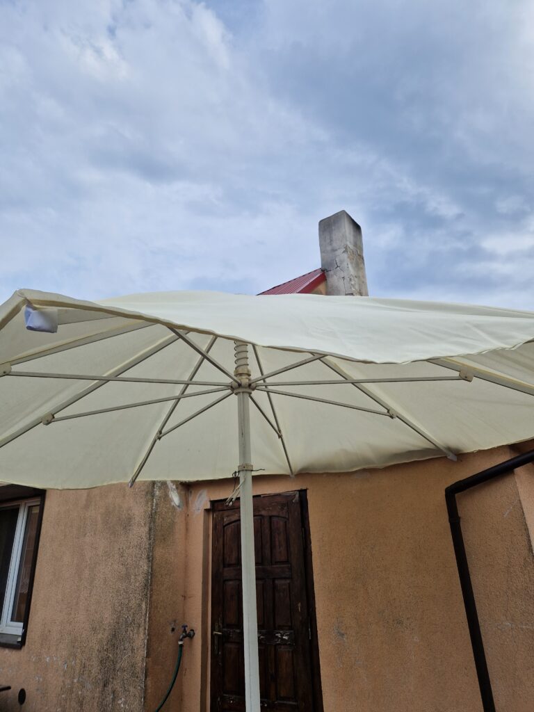 PARASOL OGRODOWY Okrągły 3,5x 3,5m – SOLIDNY
