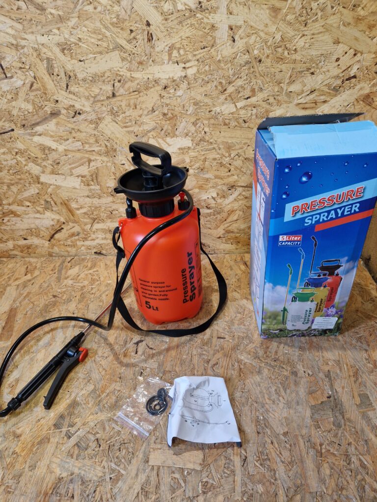 OPRYSKIWACZ CIŚNIENIOWY ROZPYLACZ OGRODOWY RĘCZNY 5L SPRAYER DŁUGA LANCA