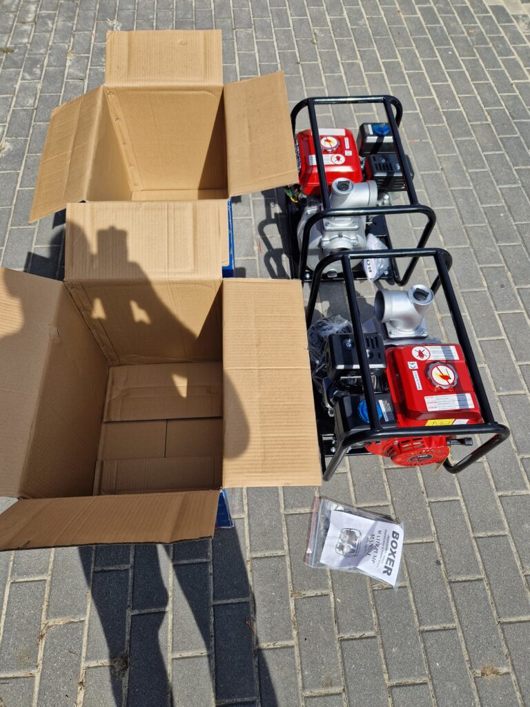 POMPA SPALINOWA 6,5KM ZŁĄCZA 3 CALE (BOXER BX7015)