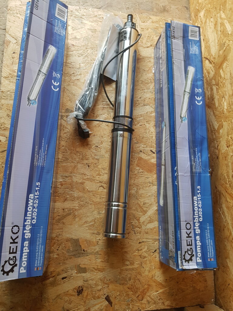Pompa głębinowa Geko 1500 W 5400 l/h