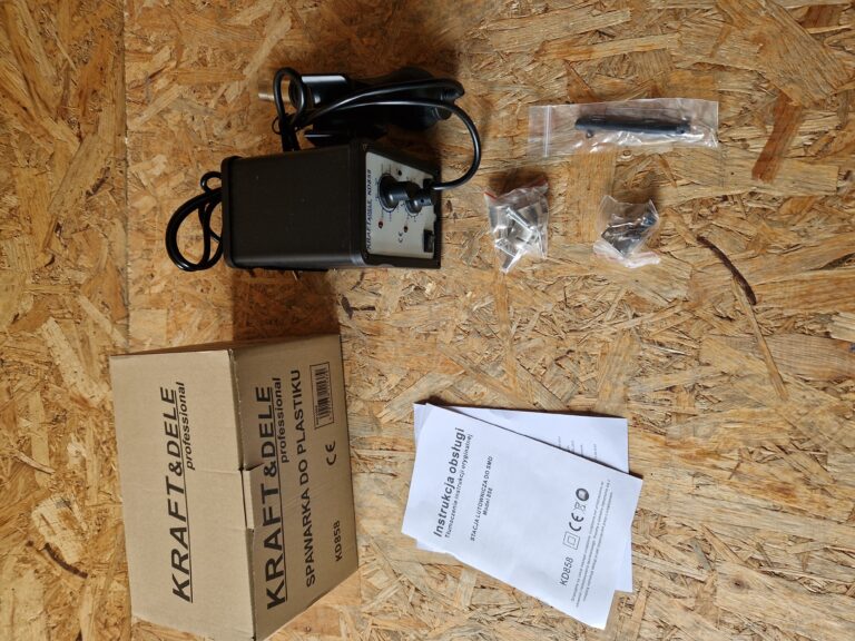 SPAWARKA DO PLASTIKU ZGRZEWARKA 2W1 4 DYSZE 700W kd 858