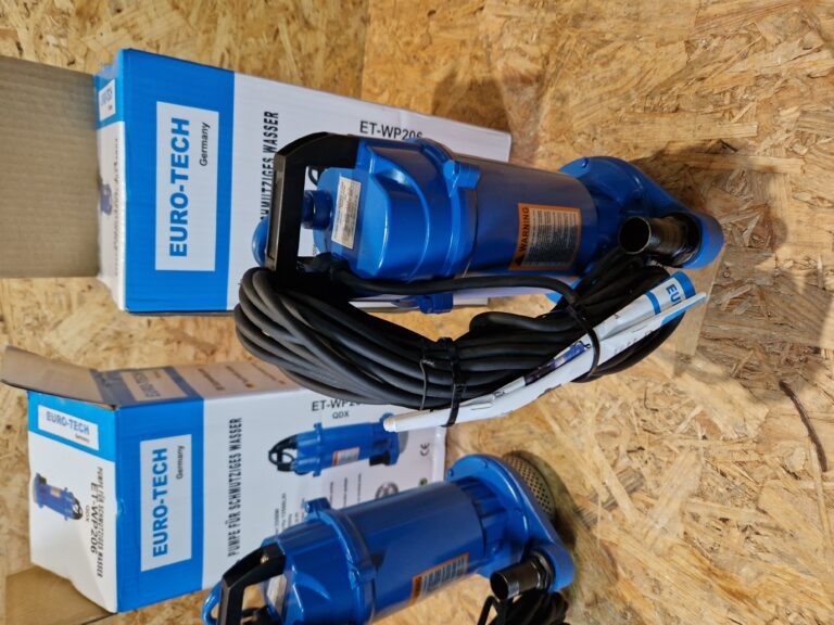 Pompa zatapialna Euro-tech 3350 W 12500 l/h 20 m