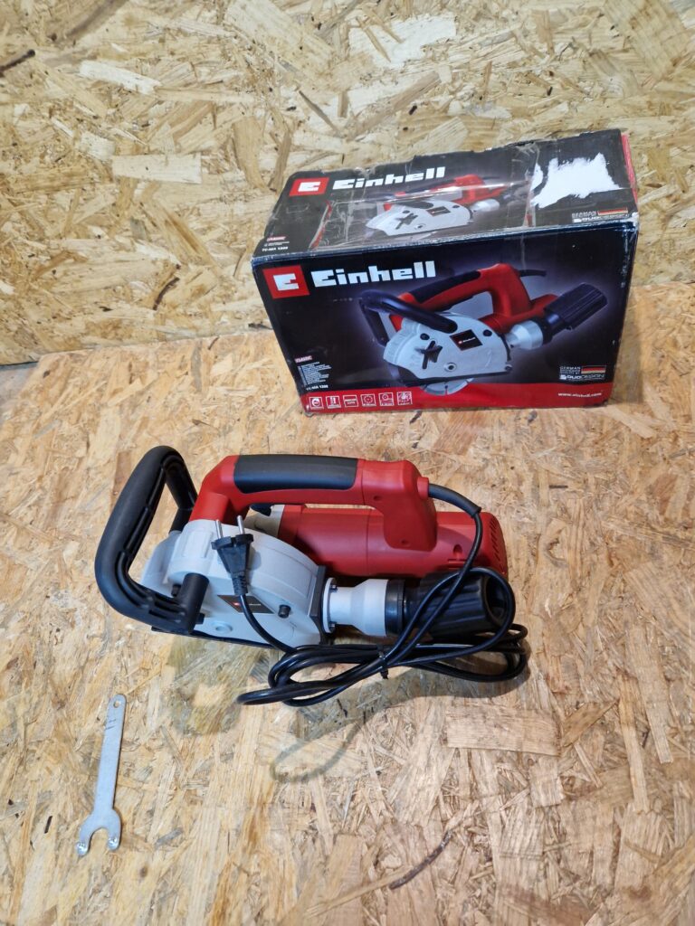 BRUZDOWNICA EINHELL TC-MA 1300 + WALIZKA I TARCZE