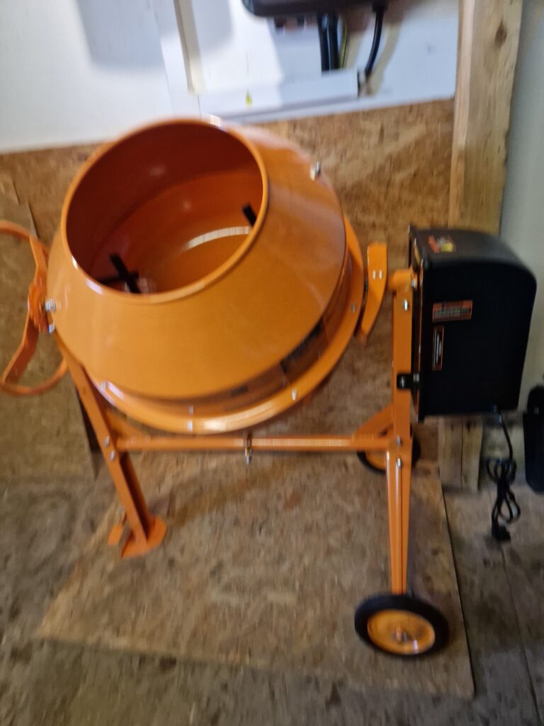 Betoniarka elektryczna 180L 1250W Kraft&Dele KD491