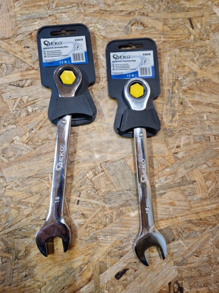 Klucz pł-oczk. z grzechotką 17mm G10317