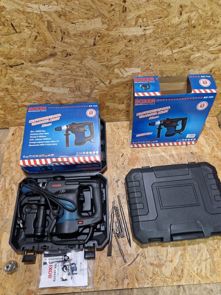 Młotowiertarka udarowa 3350W SDS+ BX-165