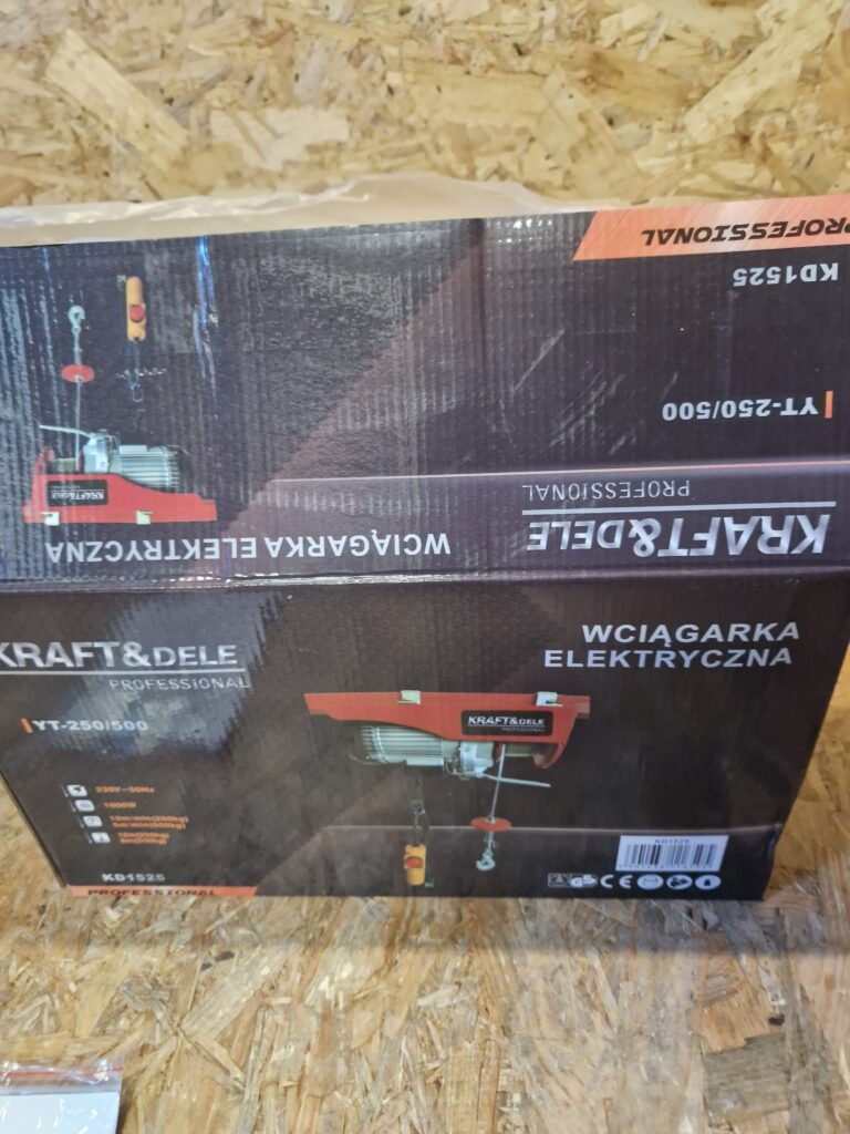 Wyciągarka Elektryczna Linowa 500kg KD1525