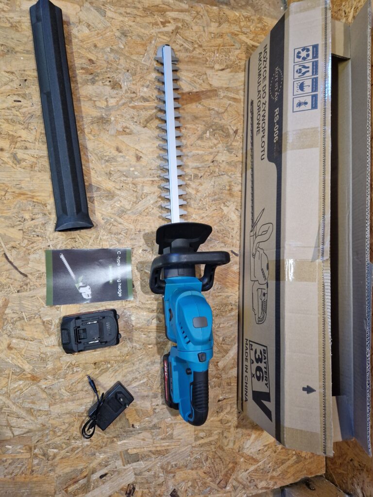 Nożyce do żywopłotu krzewów 2x aku 46v akumulatorowe 510mm