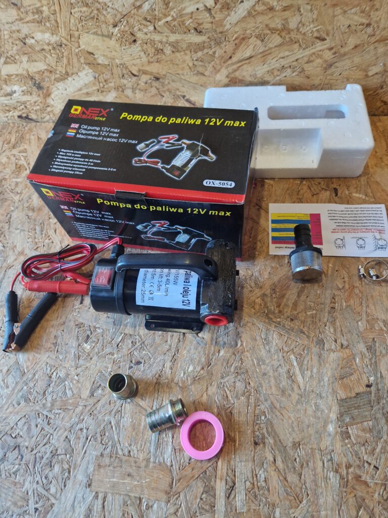 Pompa do paliwa 12v onex ox-5054 155 w 40L min