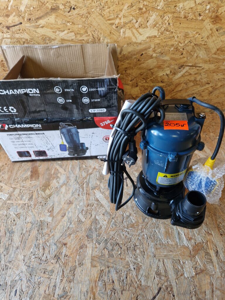 Pompa zatapialna Champion 3750 W 20000 l/h CP-5502
