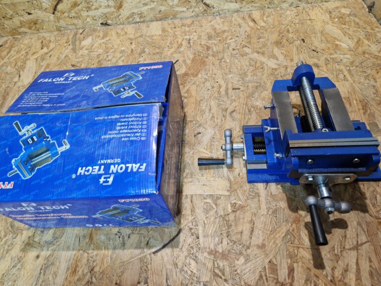 Imadło krzyżowe dwuosiowe 125 mm FALON-TECH