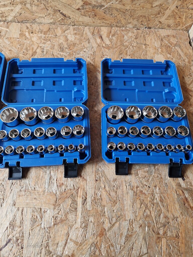 Zestaw nasadek typu spline 21 sztuk Hazard 12-Kt 1/2 8-36