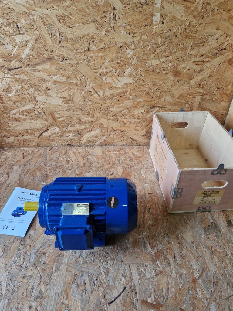KRAFT DELE SILNIK ELEKTRYCZNY TRÓJFAZOWY 3000W 380V 1420RPM KD1815