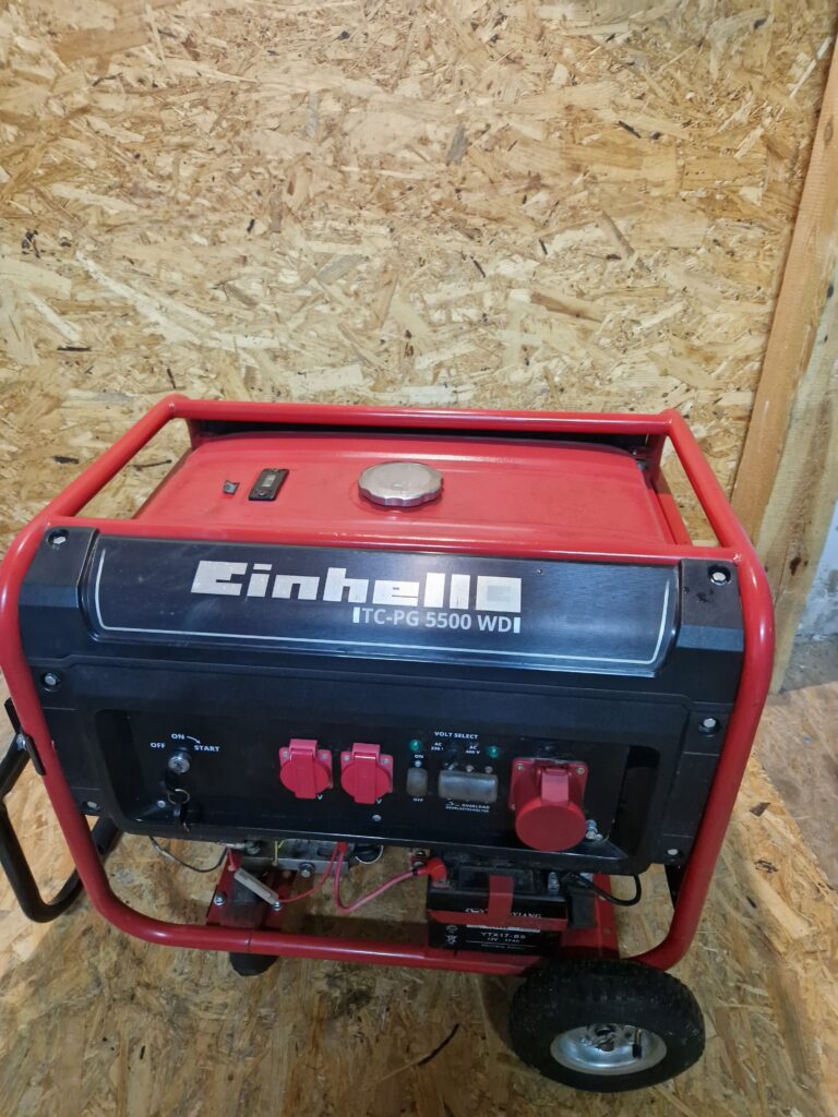 Generator prądotwórczy Einhell TC-PG 5500WD 5,5kw