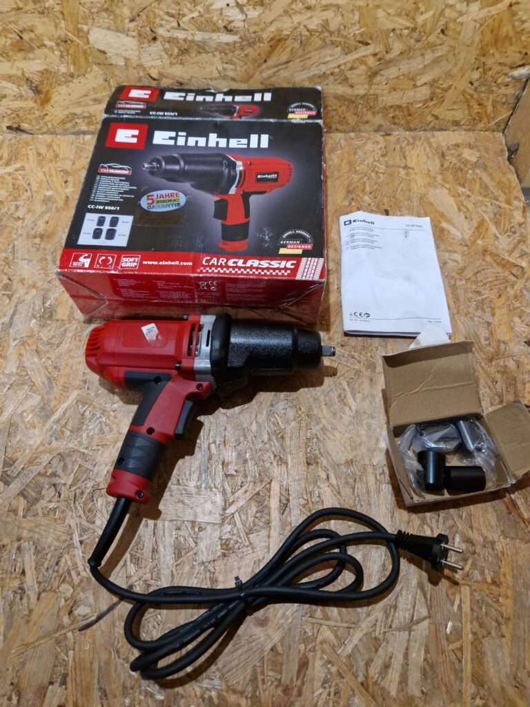 ELEKTRYCZNY KLUCZ EINHELL UDAROWY CC-IW 950/1 950W