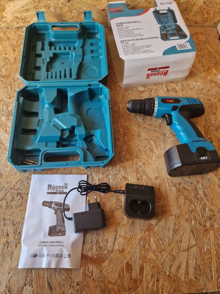 WIERTARKO WKRĘTARKA AKUMULATOROWA AKU UDAROWA MOCNA 1XAKU