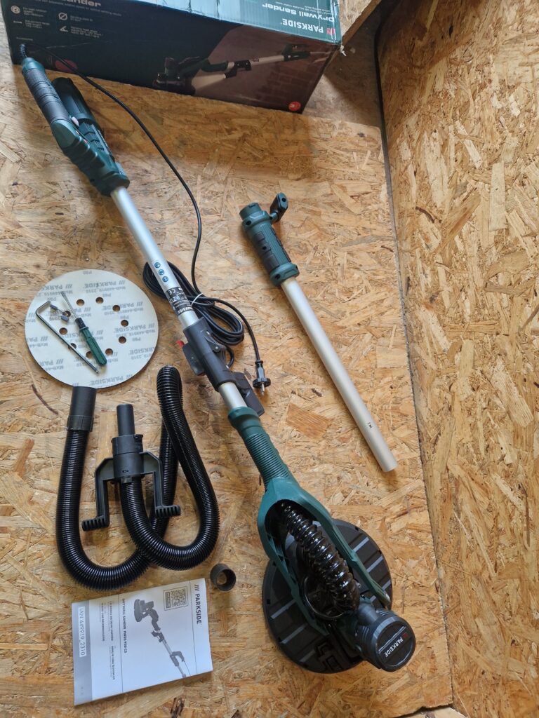 PARKSIDE Szlifierka do ścian i sufitów PWDS 920 B2