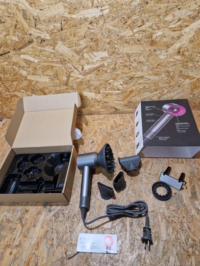 PROFESJONALNA SUSZARKA DO WŁOSÓW DRYER 1600W ULTRA 5w1 JONIZACJA KOŃCÓWKI