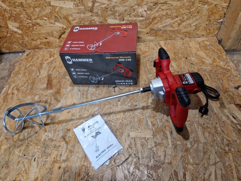 MIESZADŁO ELEKTRYCZNE DO ZAPRAW KLEJU BETONU MOC 2800w