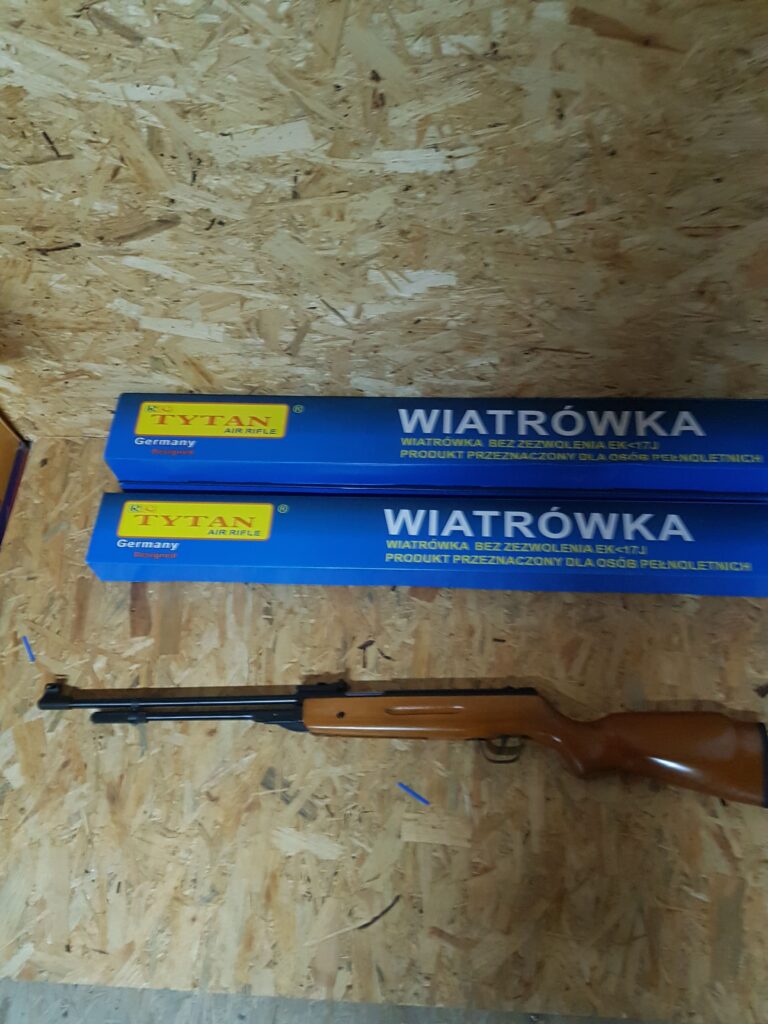 Wiatrówka firmy TYTAN B-3 4,5 mm dolny naciąg