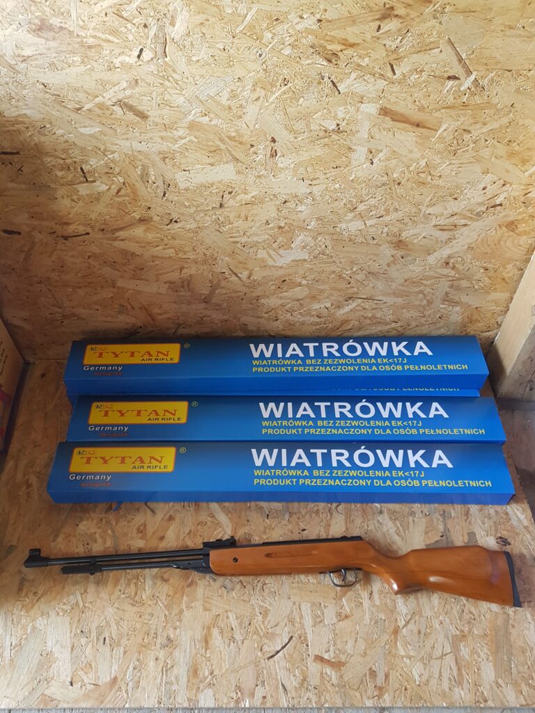 Wiatrówka firmy TYTAN B-3 5,5 mm dolny naciąg