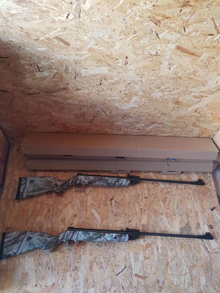 Wiatrówka moro zielona Łamana – TYTAN 5,5 mm B2-4c