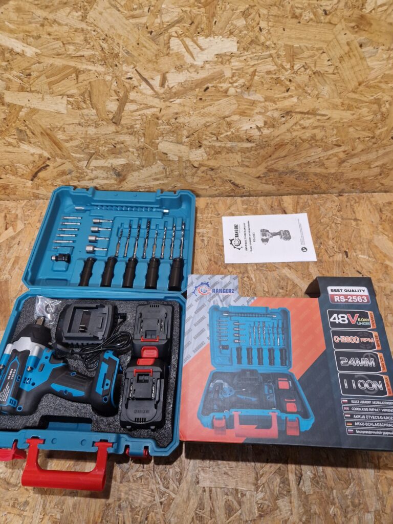 KLUCZ UDAROWY ZAKRĘTARKA AKUMULATOROWY DO KÓŁ 48 v 1100 NM