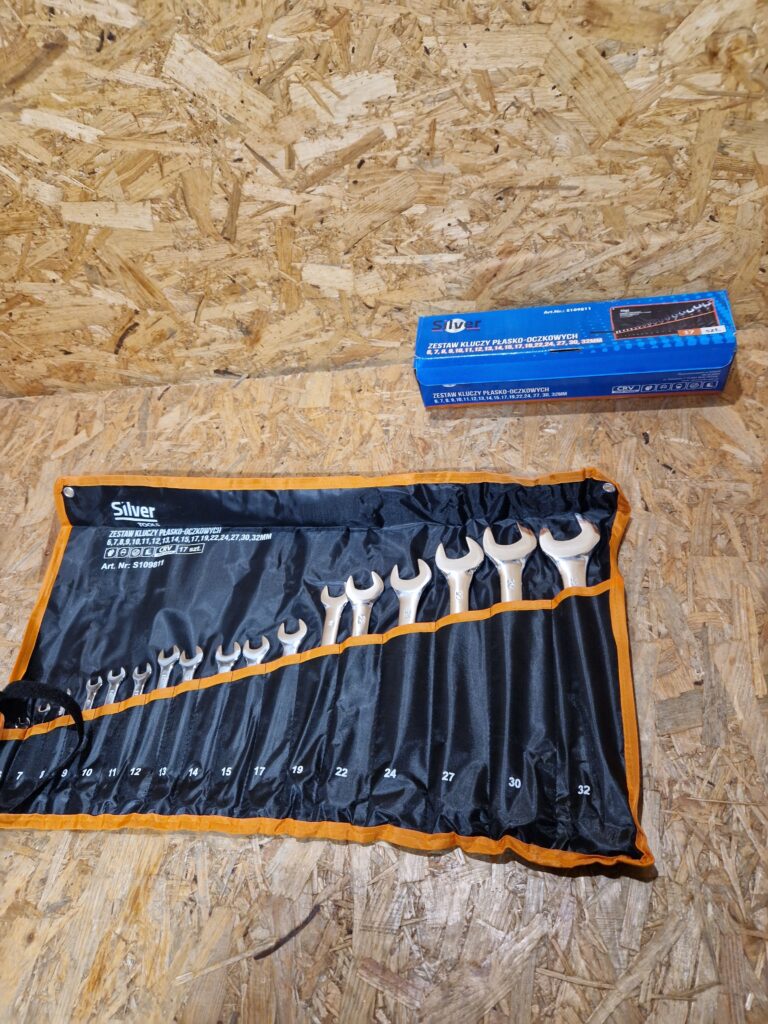 Silver Klucze Płasko Oczkowe 6-32Mm Zestaw S109811