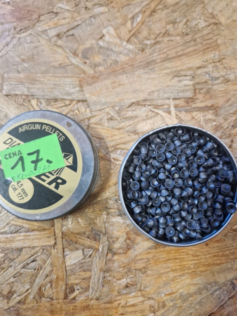 Śrut Diabolo Boxer 500szt 4,5mm cal.177 Ostry Szpic