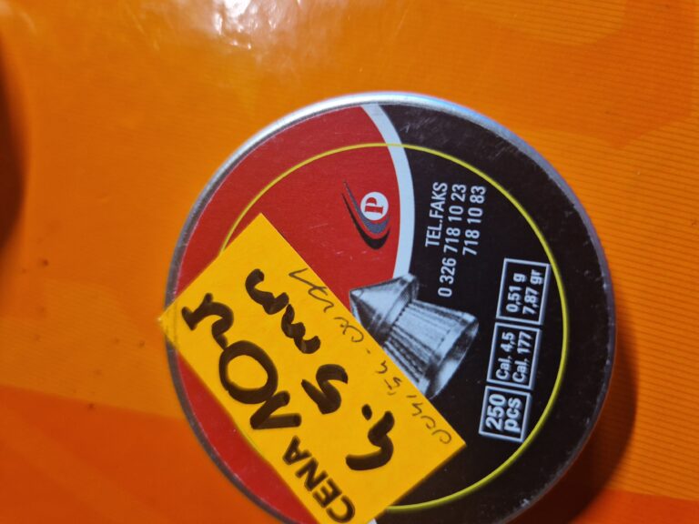 ŚRUT DIABOLO OZTAY MAGNUM OSTRY 4,5MM 250 SZT DO WIATRÓWKI SPORTOWEJ