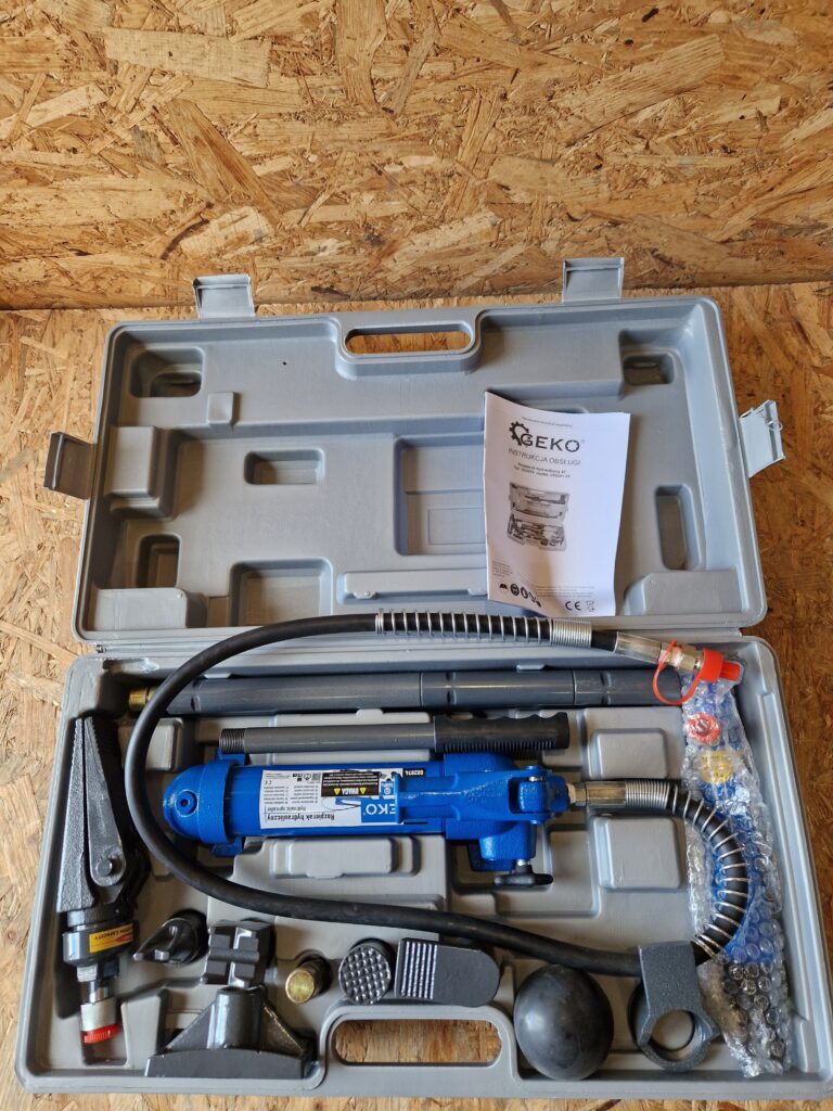 Rozpierak Hydrauliczny Blacharski 4 Tony GEKO G02074 + Walizka
