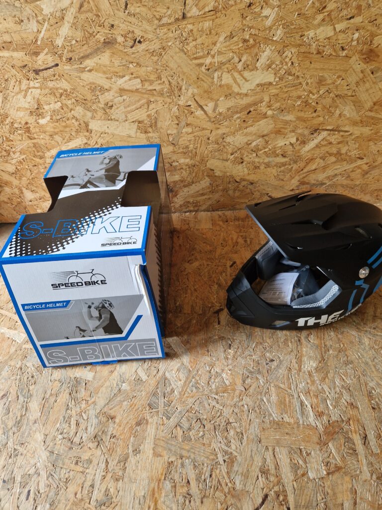 Kask Full Face S-Bike KA071 4S05 Rower Hulajnoga Młodzieżowy