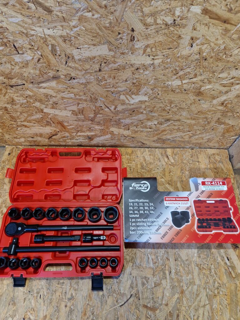 Zestaw Nasadek Udarowych 3/4″ 19-50mm Force Tools RK-4114