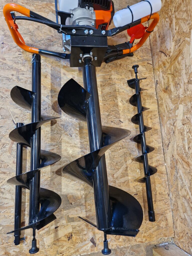 Mocna wiertnica glebowa świder Hamer HM-178 z wiertłem 30 cm