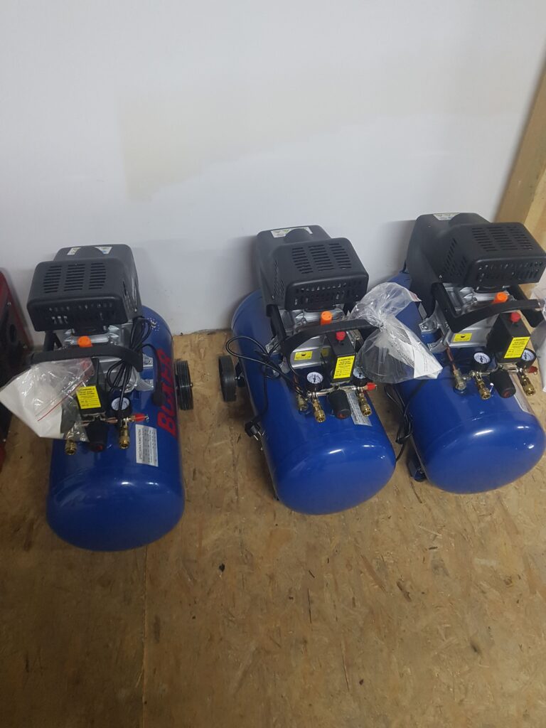 KOMPRESOR OLEJOWY SPRĘŻARKA 50L 206L/MIN BOXER 8ba