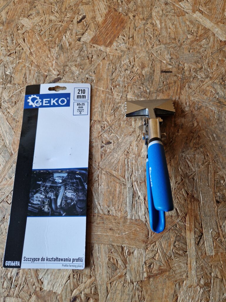 Szczypce do kształtowania profili 210 mm GEKO (G01669A)