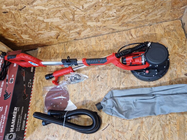 Szlifierka Żyrafa do Gipsu Hammer HM-105 | 2200W | 800-1700 rpm | 4.7kg