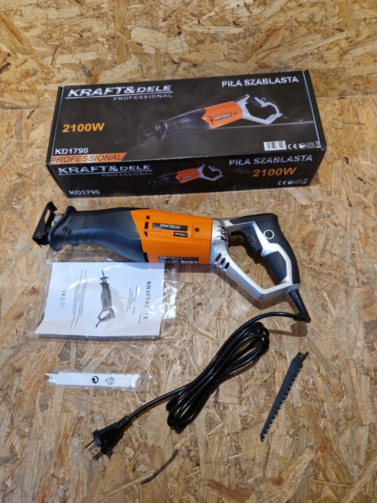 Piła Szablasta Lisi Ogon 2100W Kraft&Dele KD1790 + Brzeszczot