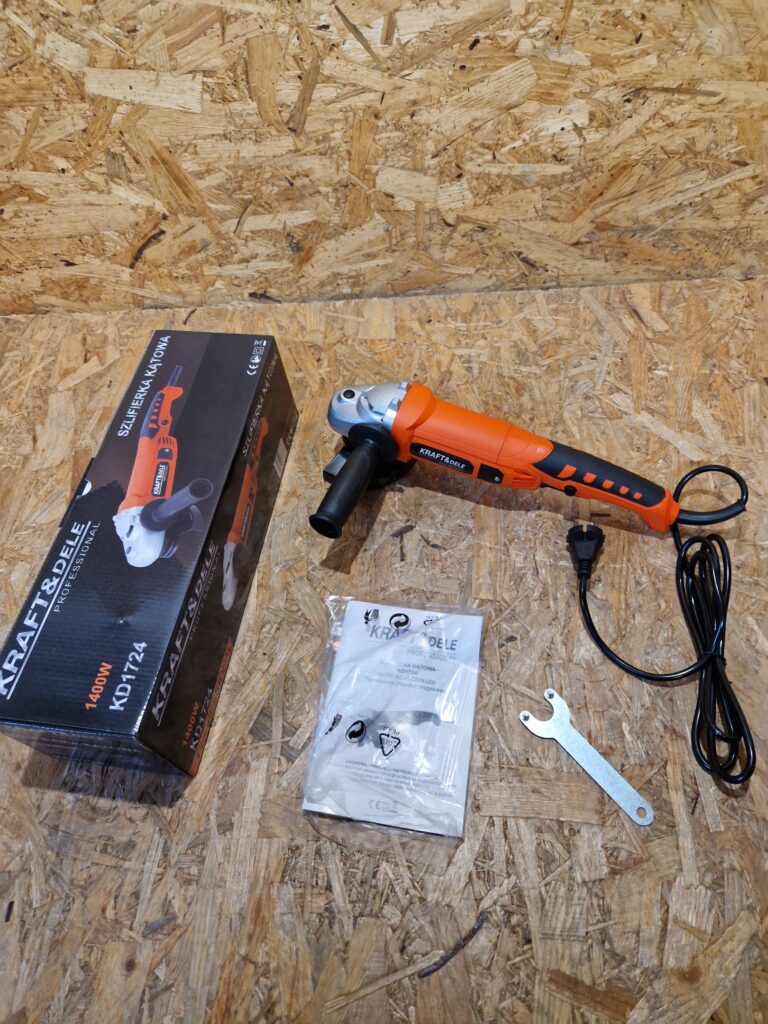Szlifierka kątowa Kraft&Dele KD1724 1400W 125mm (Nowa)