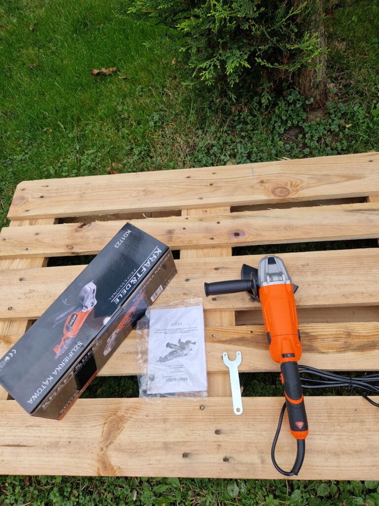 Szlifierka Kątowa Kraft&Dele KD1723 125mm z Regulacją Obrotów