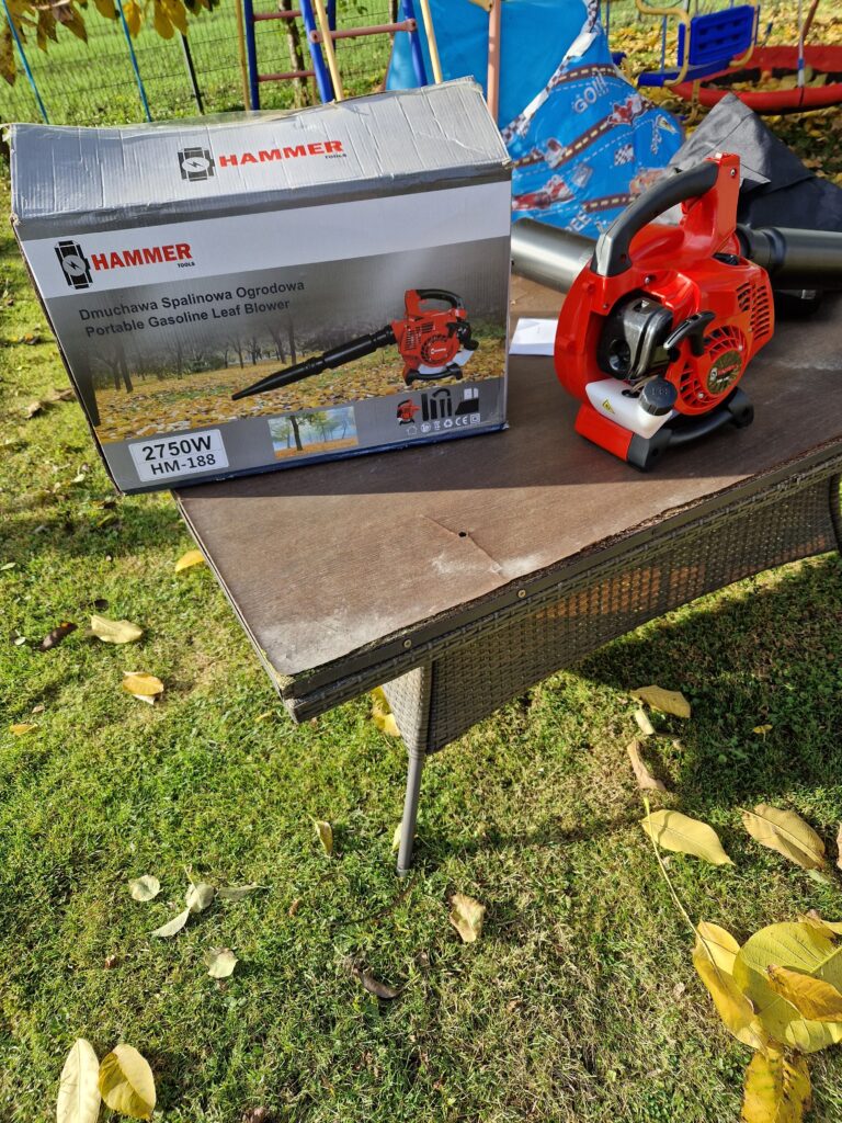 Odkurzacz Dmuchawa Spalinowa Hammer HM-188 Mocna Spalinówka 2w1